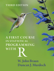 Cover of the book A First Course in Statistical Programming with R