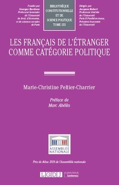 Couverture de l’ouvrage Les Français de l'étranger comme catégorie politique