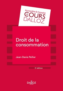 Cover of the book Droit de la consommation. 3e éd.