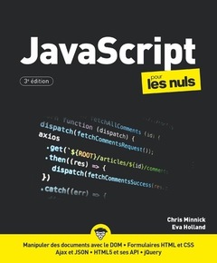 Couverture de l’ouvrage JavaScript, 3e édition Pour les Nuls