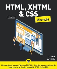 Couverture de l’ouvrage HTML & CSS3 Pour les Nuls