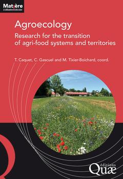 Couverture de l’ouvrage Agroecology : research for the transition of agri-food systems and territories