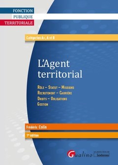 Couverture de l’ouvrage L'Agent territorial