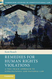 Couverture de l’ouvrage Remedies for Human Rights Violations