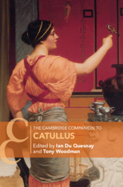 Couverture de l’ouvrage The Cambridge Companion to Catullus