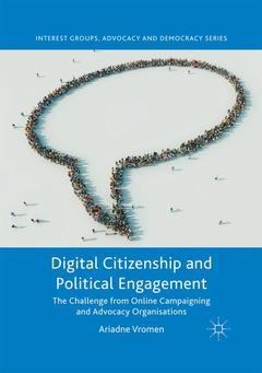Cover of the book Digital Citizenship and Political Engagement