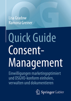 Couverture de l’ouvrage Quick Guide Consent-Management