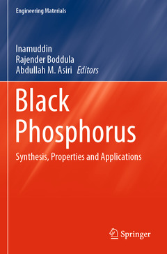 Couverture de l’ouvrage Black Phosphorus