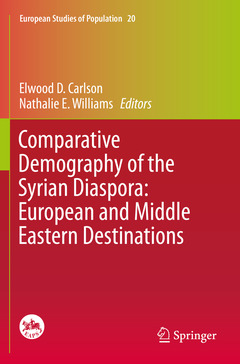 Couverture de l’ouvrage Comparative Demography of the Syrian Diaspora: European and Middle Eastern Destinations