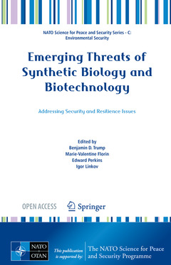 Couverture de l’ouvrage Emerging Threats of Synthetic Biology and Biotechnology