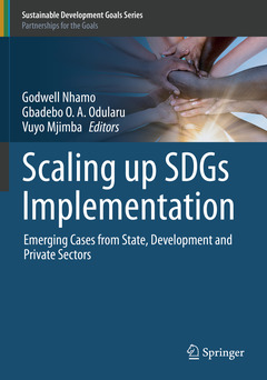 Couverture de l’ouvrage Scaling up SDGs Implementation