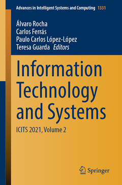 Couverture de l’ouvrage Information Technology and Systems