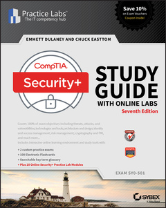 Couverture de l’ouvrage CompTIA Security+ Study Guide with Online Labs