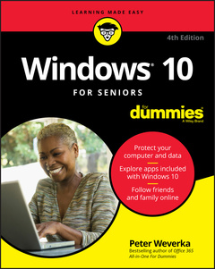 Couverture de l’ouvrage Windows 10 For Seniors For Dummies