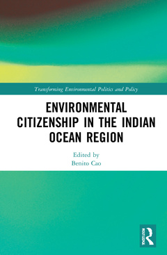 Couverture de l’ouvrage Environmental Citizenship in the Indian Ocean Region