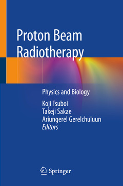 Couverture de l’ouvrage Proton Beam Radiotherapy