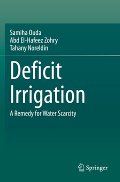 Couverture de l’ouvrage Deficit Irrigation