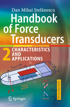 Couverture de l’ouvrage Handbook of Force Transducers