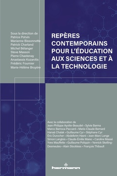 Couverture de l’ouvrage Repères contemporains pour l'éducation aux sciences et à la technologie