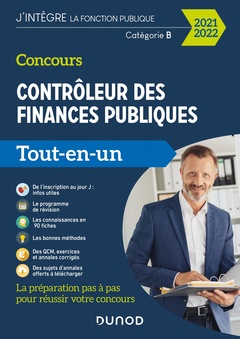 Cover of the book Concours Contrôleur des finances publiques - 2021-2022 - Tout-en-un