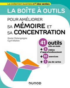 Cover of the book La boîte à outils pour améliorer sa mémoire et sa concentration