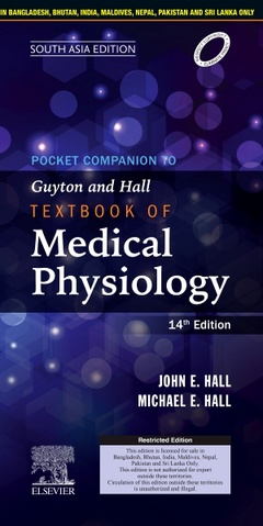 Cover of the book Pocket Companion to Guyton and Hall Textbook of Medical Physiology, 14e, South Asia Edition