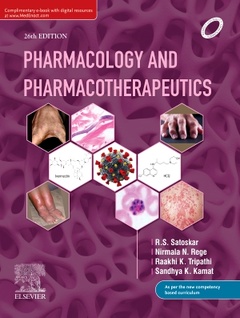 Couverture de l’ouvrage Pharmacology and Pharmacotherapeutics, 26e