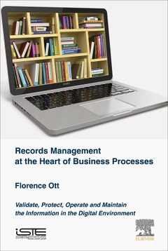 Couverture de l’ouvrage Records Management at the Heart of Business Processes