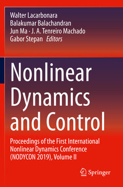 Couverture de l’ouvrage Nonlinear Dynamics and Control