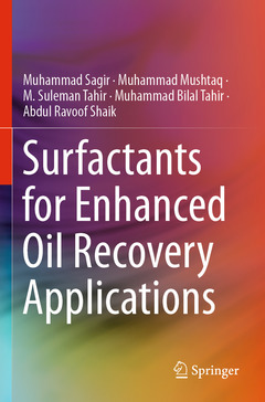 Cover of the book Surfactants for Enhanced Oil Recovery Applications