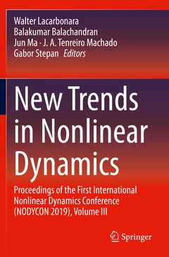 Couverture de l’ouvrage New Trends in Nonlinear Dynamics