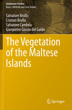 Couverture de l’ouvrage The Vegetation of the Maltese Islands