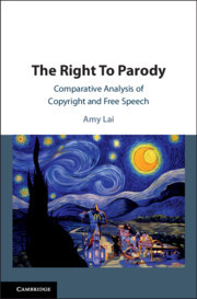 Cover of the book The Right To Parody
