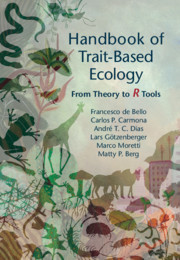 Couverture de l’ouvrage Handbook of Trait-Based Ecology