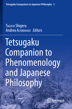 Couverture de l’ouvrage Tetsugaku Companion to Phenomenology and Japanese Philosophy