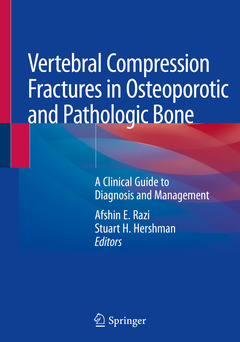 Couverture de l’ouvrage Vertebral Compression Fractures in Osteoporotic and Pathologic Bone