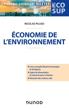 Couverture de l’ouvrage Économie de l'environnement