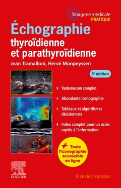 Couverture de l’ouvrage Échographie thyroïdienne et parathyroïdienne