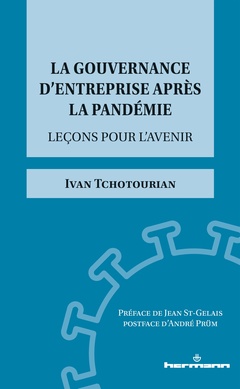 Couverture de l’ouvrage La gouvernance d'entreprise après la pandémie