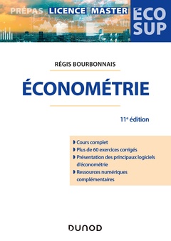 Couverture de l’ouvrage Économétrie - 11e éd.