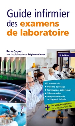 Couverture de l’ouvrage Guide infirmier des examens de laboratoire