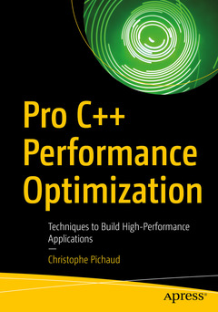 Couverture de l’ouvrage Pro C++ Performance Optimization