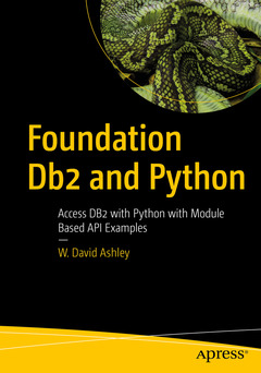 Couverture de l’ouvrage Foundation Db2 and Python
