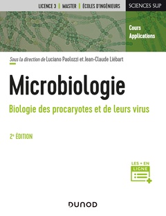 Couverture de l’ouvrage Microbiologie - 2e éd. - Biologie des procaryotes et de leurs virus