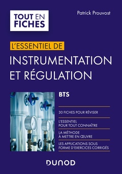 Cover of the book Instrumentation et régulation BTS - En 30 fiches