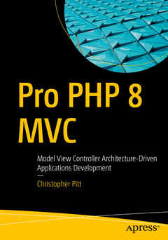 Couverture de l’ouvrage Pro PHP 8 MVC