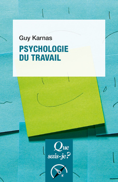 Cover of the book Psychologie du travail