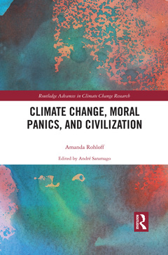 Couverture de l’ouvrage Climate Change, Moral Panics and Civilization