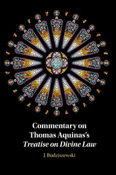Couverture de l’ouvrage Commentary on Thomas Aquinas's Treatise on Divine Law