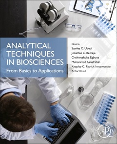 Couverture de l’ouvrage Analytical Techniques in Biosciences